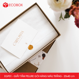  EGP01 - Combo 100 tấm giấy Pelure gói hàng màu trắng - 20x40 cm [100 tờ/pack] 