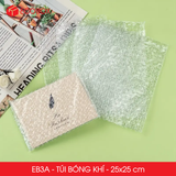  EB3A - 25x25 cm - Combo 25 Túi Bóng Khí - Màng Xốp Hơi 
