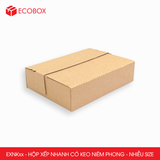  EXNKx - Hộp xếp nhanh dán keo niêm phong - Nhiều size 