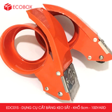  EDC01S - Dao cắt băng keo sắt 100 yard - Khổ 5cm 