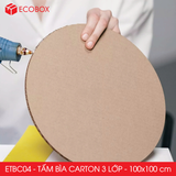  ETBC04 - Tấm Bìa Carton - 100x100 cm 