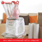  EPE1A - Màng co PE trong - Khổ 7cm x 0.25kg 