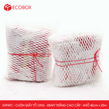  EHP4TC - 40cm x 25m - Cuộn giấy tổ ong - Kraft trắng Cao Cấp 