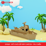  EFK06x - Phương tiện vận tải lắp ráp bằng carton - Nhiều mẫu 