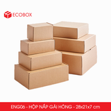  ENG06 - 28x21x7cm - Combo 20 Hộp Nắp Gài Hông 