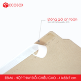  EBM6 - 41x32x7cm - HỘP CARTON THAY ĐỔI CHIỀU CAO 