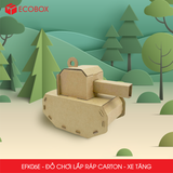  EFK06x - Phương tiện vận tải lắp ráp bằng carton - Nhiều mẫu 