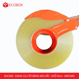  EDC02S - Dao cắt băng keo sắt 200 yard - Khổ 5cm 