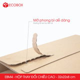  EBM4 - 32x22x8cm - Combo 20 hộp thay đổi chiều cao 