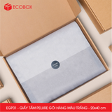  EGP01 - Combo 100 tấm giấy Pelure gói hàng màu trắng - 20x40 cm [100 tờ/pack] 