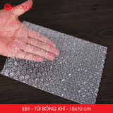  EB1 - 10x15 cm - Combo 25 Túi Bóng Khí - Màng Xốp Hơi 