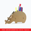  EFK08A - Đựng bút & kệ điện thoại - Con voi - 17x6x10 cm 