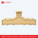  EFK09F - Mô hình lắp ráp bằng carton - Chợ Bến Thành - 32x14x13 cm 