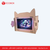  EFK10A - Hộp giấy chiếu phim Hologram - Nâu - 15x13x12 cm 