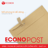  EPBS5 - 36x27 cm - Combo 20 phong bì carton 2 lớp chống sốc 