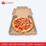  EPZI02 - Combo 20 hộp nắp gài pizza in - 18x18x4 cm 