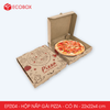  EPZI04 - Combo 20 hộp nắp gài pizza in - 22x22x4 cm 