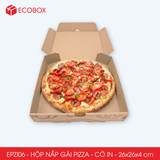  EPZI06 - Combo 20 hộp nắp gài pizza in - 26x26x4 cm 