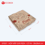  EPZI07 - Combo 20 hộp nắp gài pizza in - 28x28x4 cm 