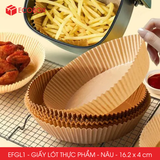  EFGL1 - Combo 100 miếng giấy lót nồi chiên không dầu - 16.2x4 cm 