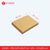  EGK5N - Combo 100 tấm giấy Kraft gói hàng - Khổ A3 - Nâu - 42x29.7 cm 