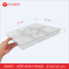 EKNx - Combo 20 hộp khay nhựa - Nhiều size 