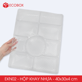  EKNx - Combo 20 hộp khay nhựa - Nhiều size 
