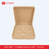  EPZ.CB01- Combo 20 hộp mẹt gà kèm khay nhựa 7 ngăn 
