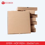  EPZ09 - Combo 20 hộp nắp gài pizza - 33x33x7 cm 