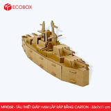  EFK06R - Thiết giáp hạm lắp ráp bằng carton - 33x7x11 cm 