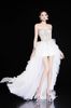 Cho thuê váy trắng cúp ngực đính đá tà dài bồng BANDAGE DRESS đi đám cưới quyến rũ