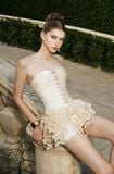  Váy kem cúp ngực ngắn GLAMDOLL 