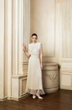  Váy be lưới dài không tay đính sợi tua rua WHITE ANT 