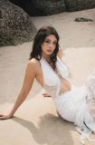 Váy trắng ren ôm body sexy XITA 