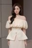 Cho thuê set kem bẹt vai tiểu thư DELICATE đi chơi đẹp