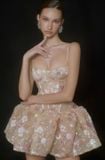  Đầm nude hoa ôm eo quý phái MAEL FEMME 