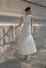 Váy trắng ren dài sát nách HUONG BOUTIQUE đi chơi sang chảnh