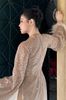 Áo dài nâu tay lông ONONMADE đi tiệc đẹp