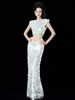 Cho thuê set SELIO sequin trắng  GLAMDOLL đi sự kiện cao cấp