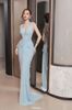 Cho thuê váy xanh dương ôm body quyến rũ BANDAGE DRESS đi chơi đẹp