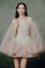 Váy kem hồng ngắn Éclat LINH PHUNG đi chơi đẹp