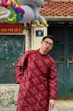  W - Áo dài nam Trường Mã Hồng Vân FENG 