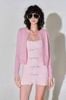 Cho thuê áo khoác hồng cardigan LSOUL đi chơi sang chảnh
