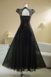  Váy đen dài phối ren công chúa SÒ VINTAGE 