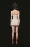  Váy nude cúp ngực hoạ tiết hoa  NINISESI 