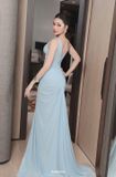  Váy xanh dương ôm body quyến rũ BANDAGE DRESS 