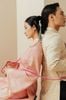 Áo dài NAM kem GIAO VỸ LALIN đi chơi đẹp