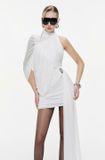  Váy trắng ngắn thun ôm body MOLLYNISTA 