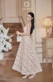  Váy nude xoè dài Rika Dress JOSEPHINE 