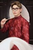  W - Áo dài nam Trường Mã Hồng Vân FENG 